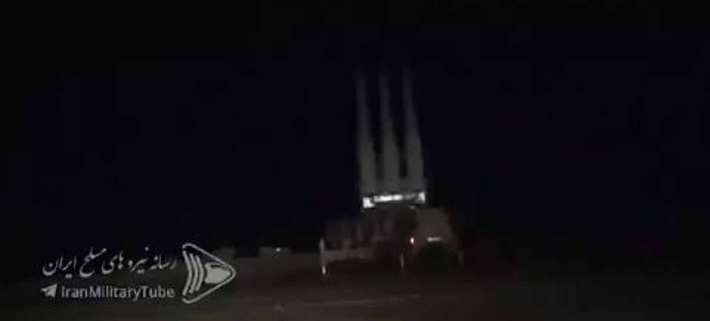 תיעוד איראני: שיגור הטיל לעבר המל"ט האמריקני