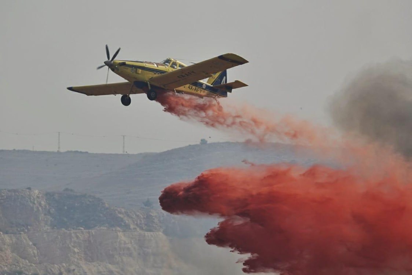 גל שריפות בכל הארץ; צוותי כיבוי נאבקים בלהבות. צפו