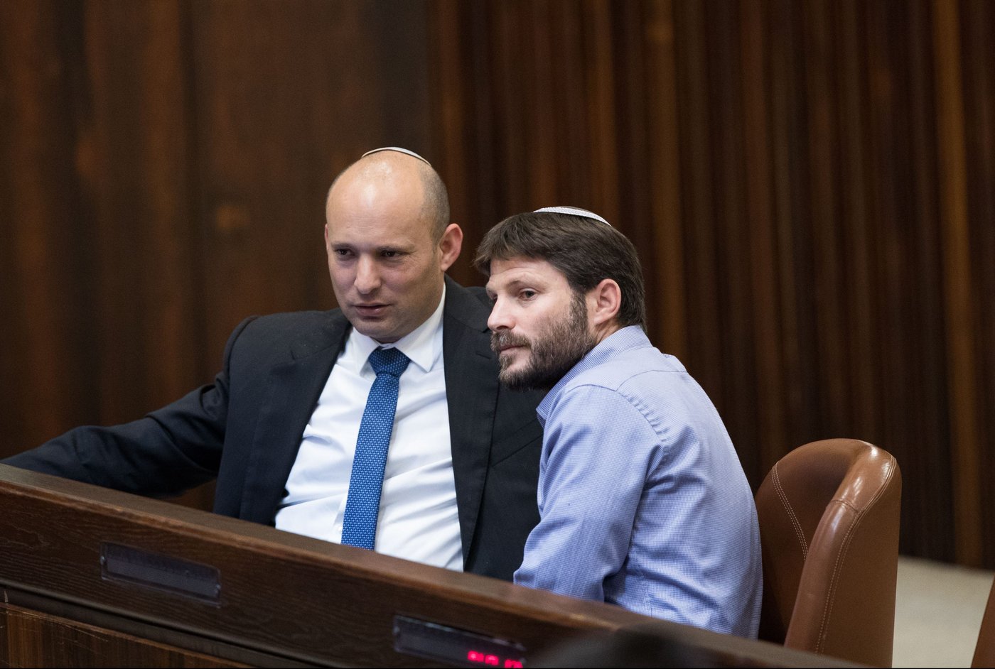 בנט וסמוטריץ' במליאת הכנסת