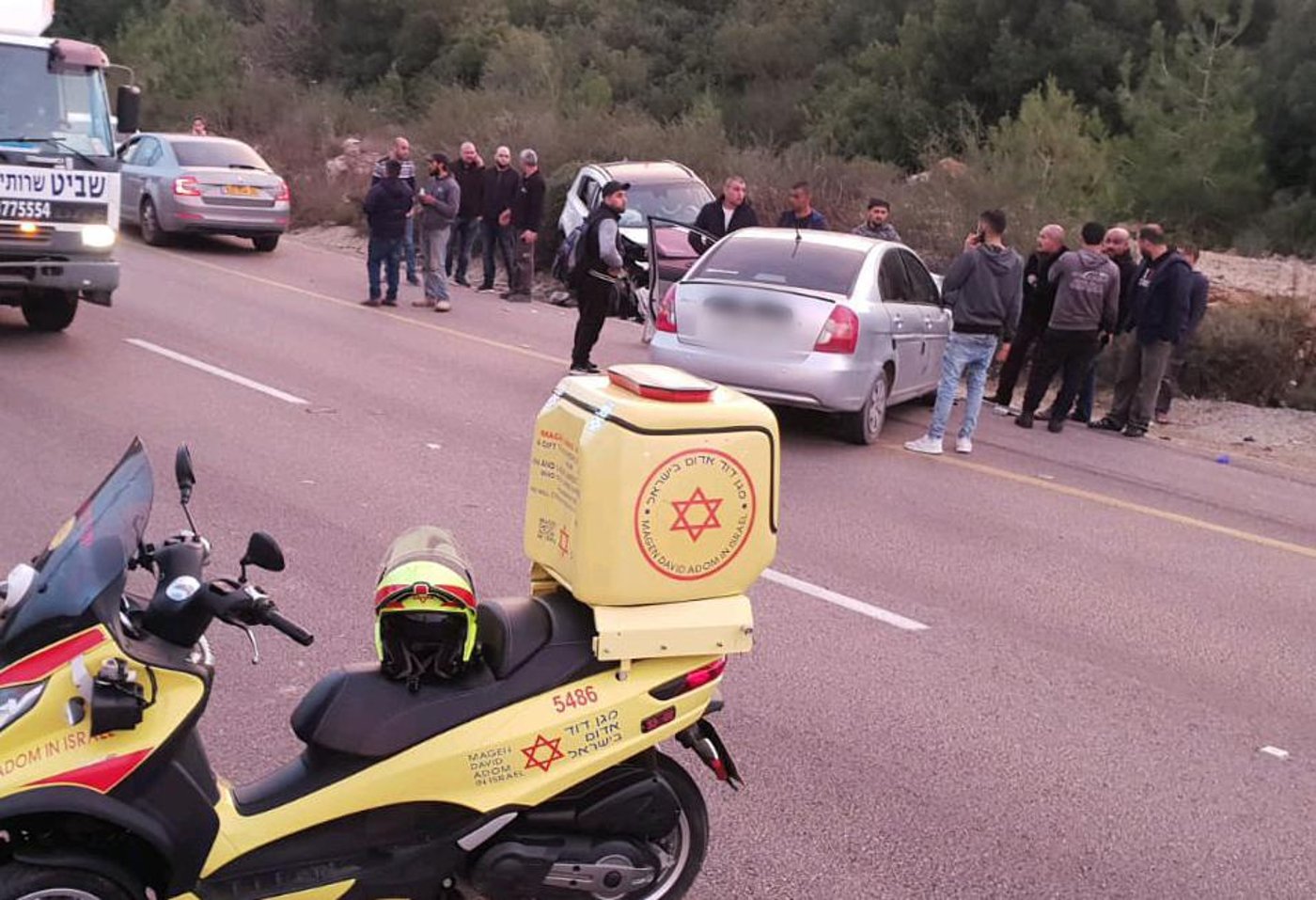 גבר נדרס למוות סמוך למעבר ריחן