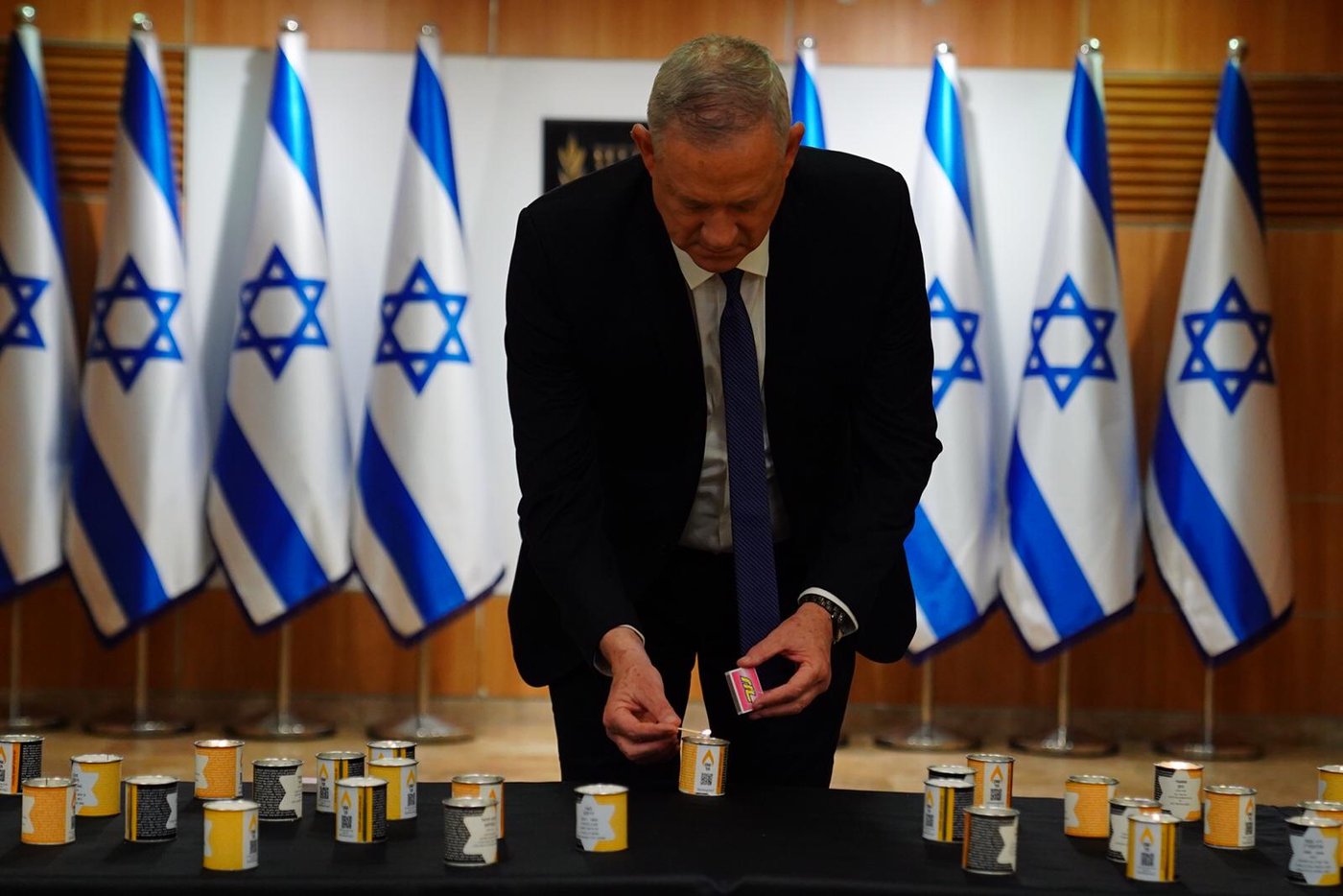  יו"ר הכנסת גנץ: "המדינה לא קמה בגלל השואה"