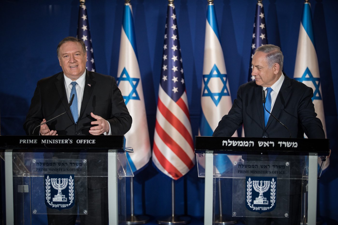 פומפאו: "עדיין נדרשת עבודה על עסקת המאה"