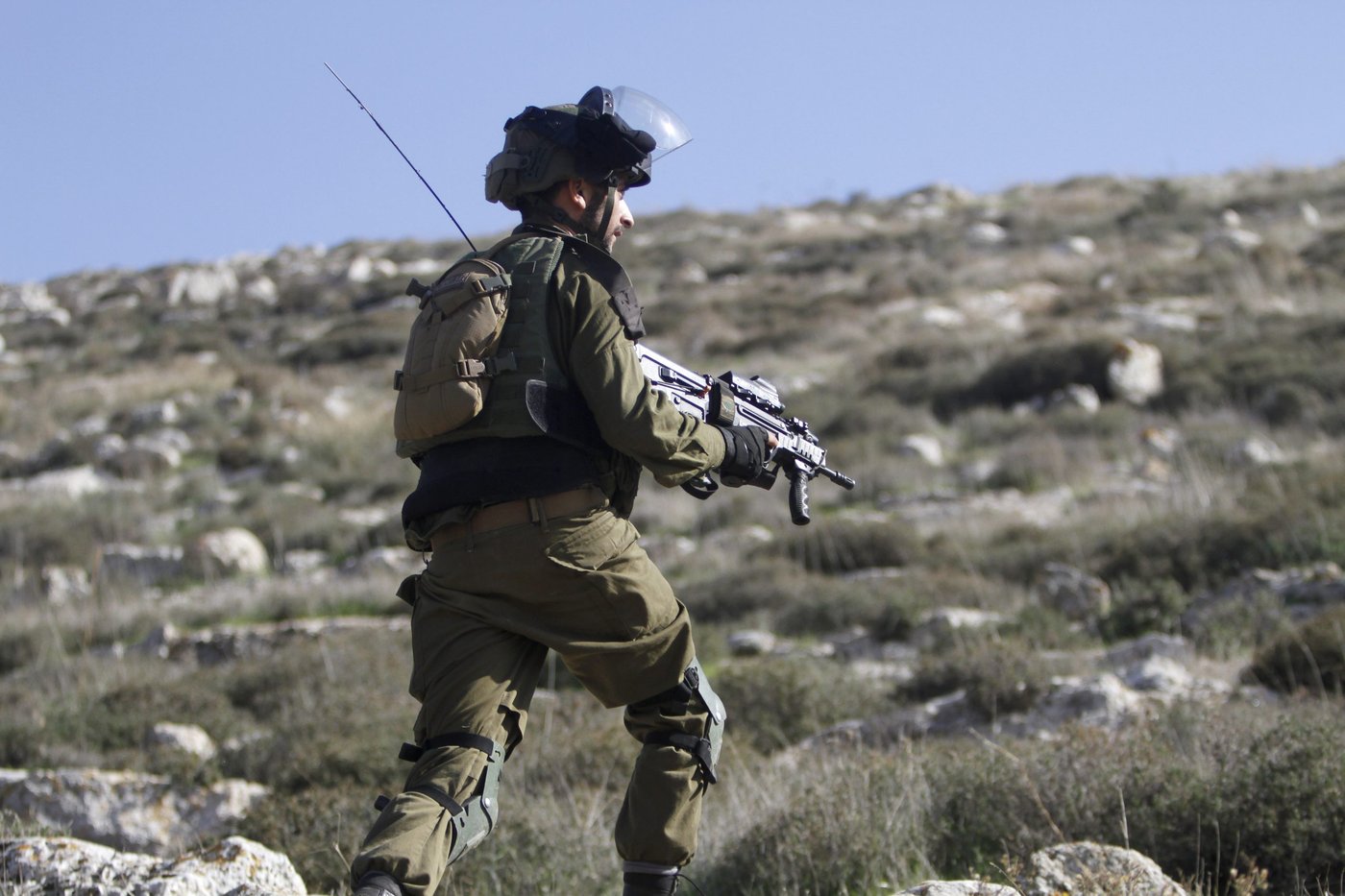 הרשות הפלסטינית נטעה עצים בשטחי אש של צה"ל
