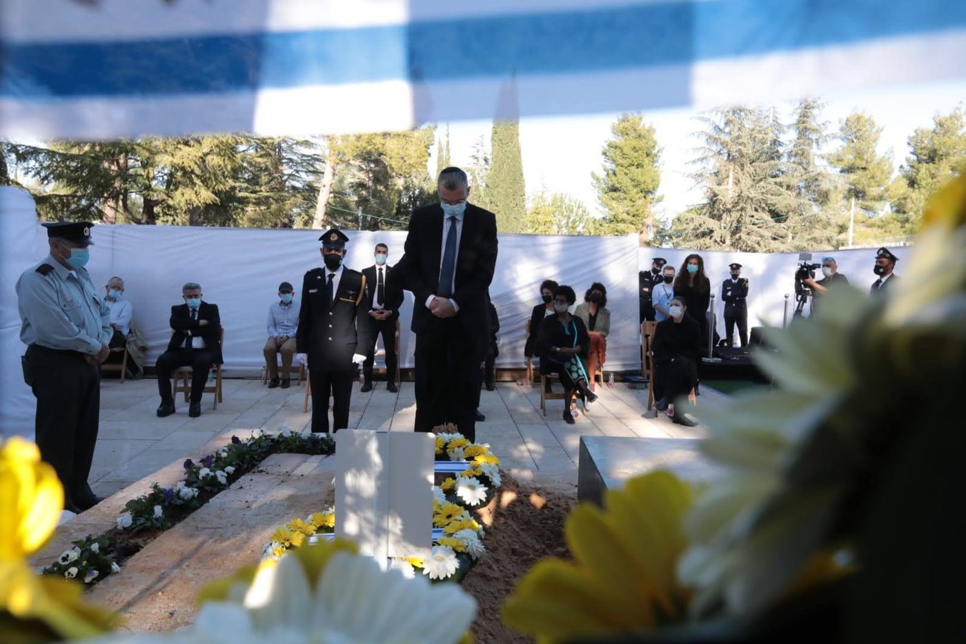 צילום מהלוויה: יוסי זמיר, דוברות הכנסת