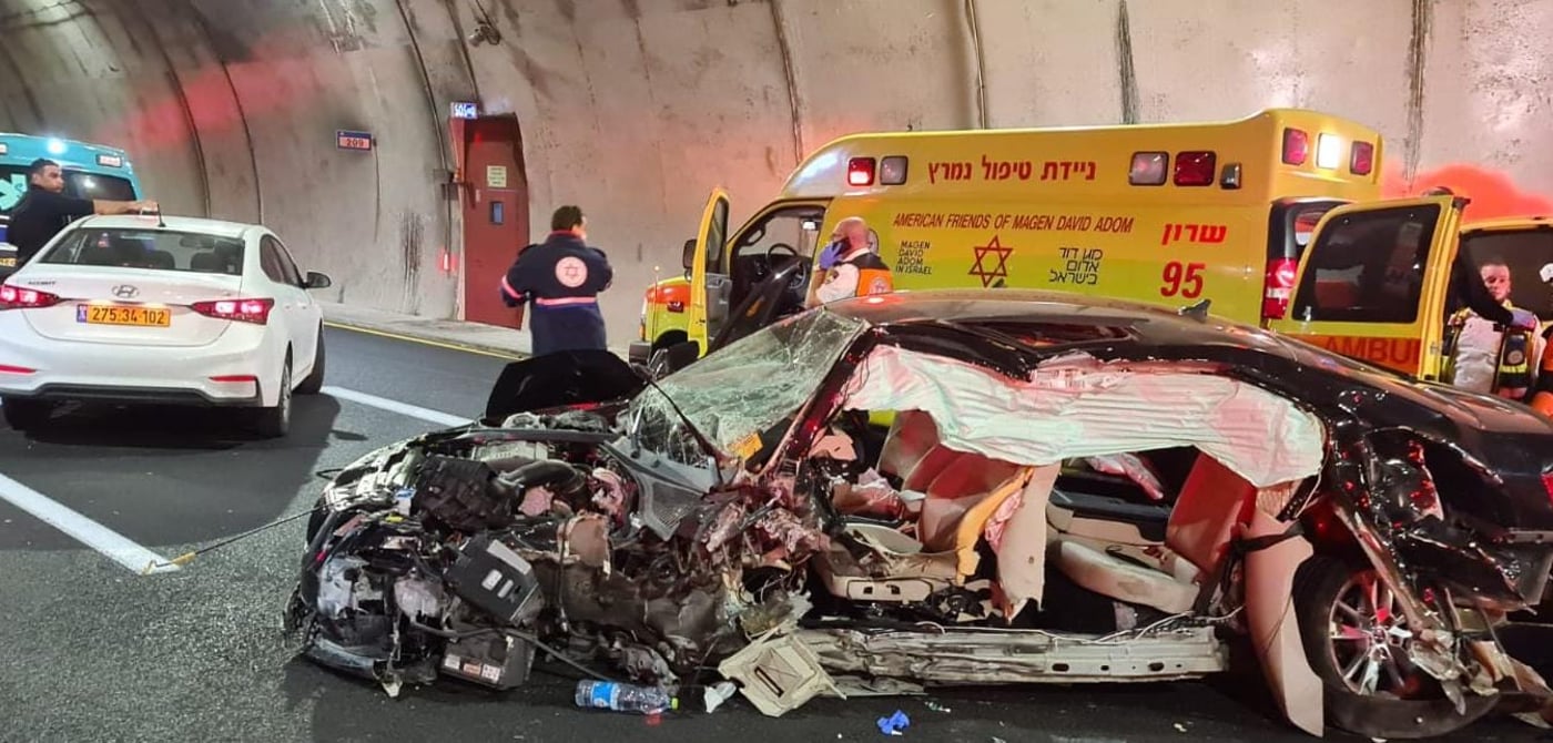 טרגדיה משפחתית בתאונה קטלנית בכביש 6