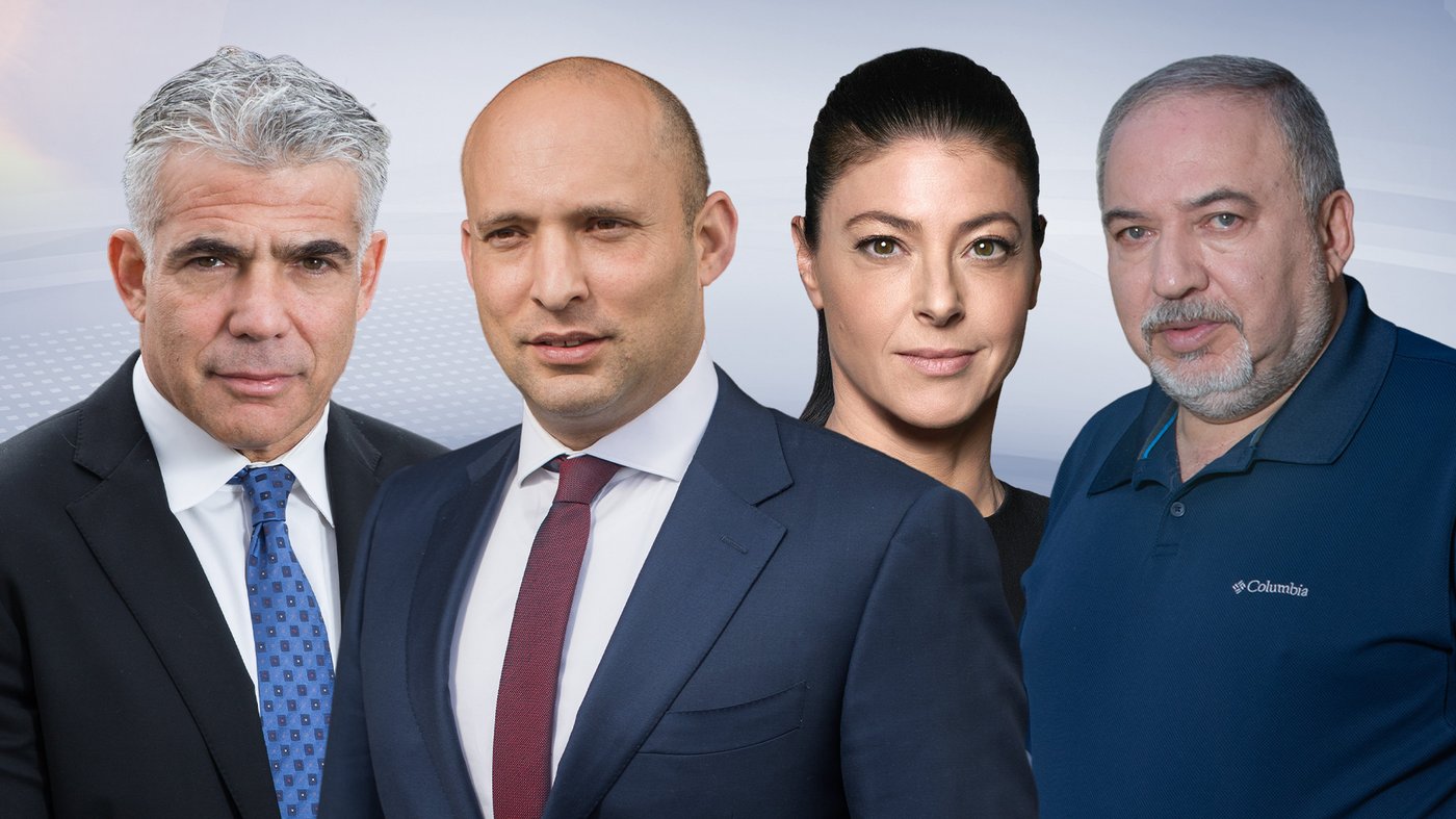ראש הממשלה המיועד וחבריו לקואליציה המסתמנת