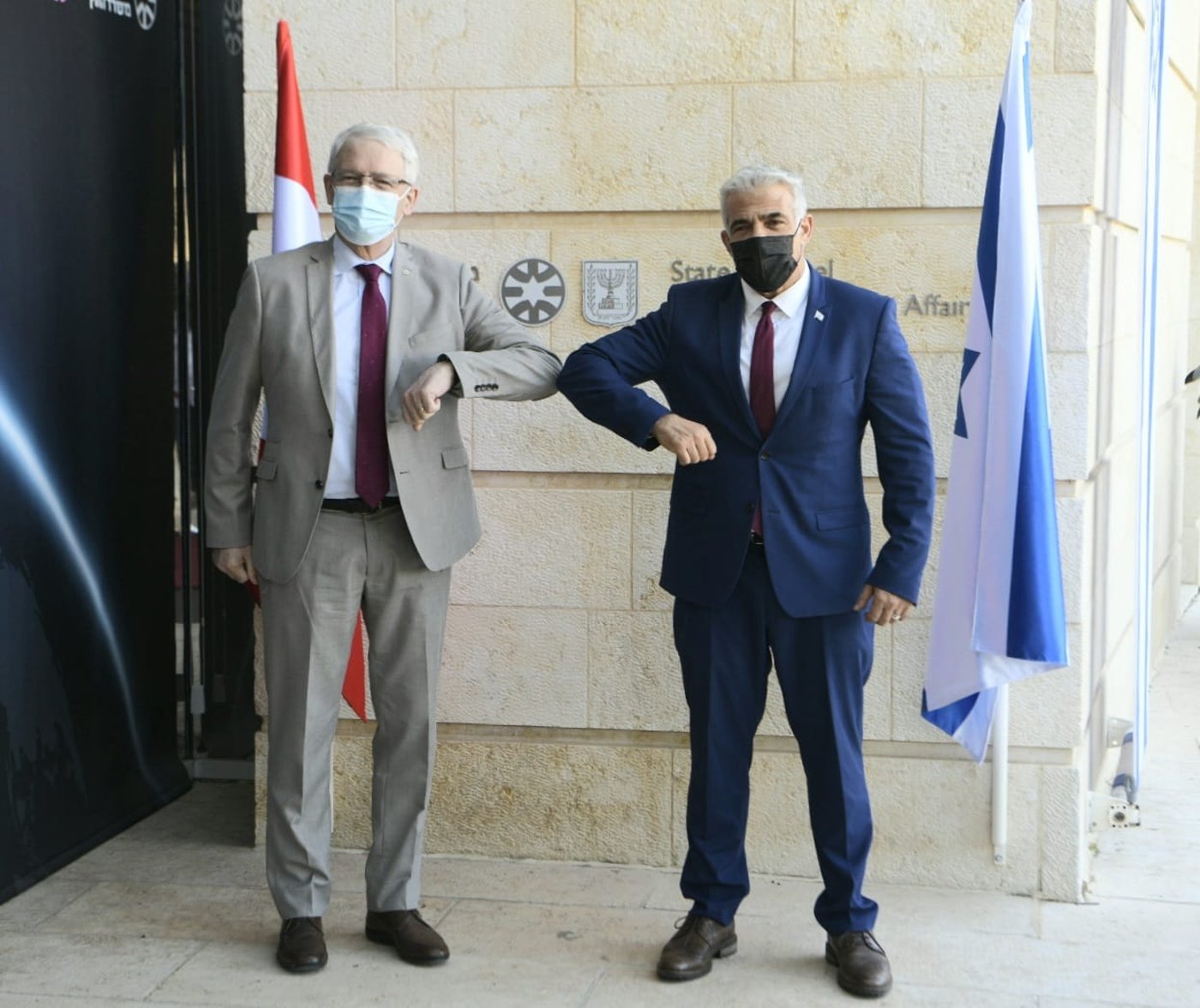 אחרי התמיכה: לפיד נפגש עם שר החוץ של קנדה