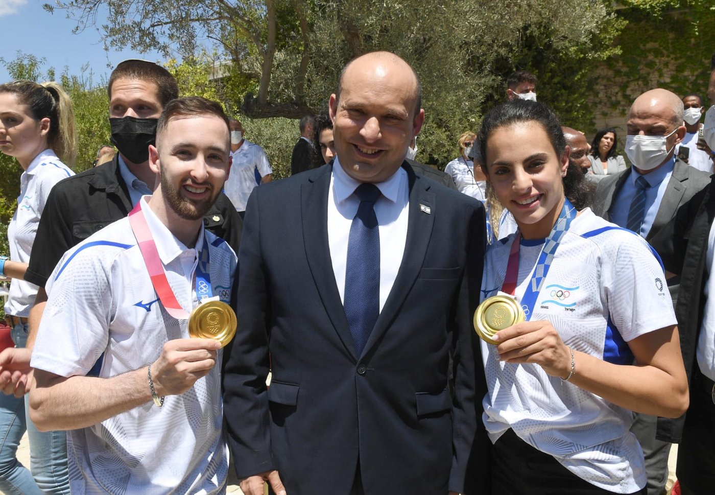 הנשיא ורה"מ אירחו את ספורטאי טוקיו באירוע מיוחד
