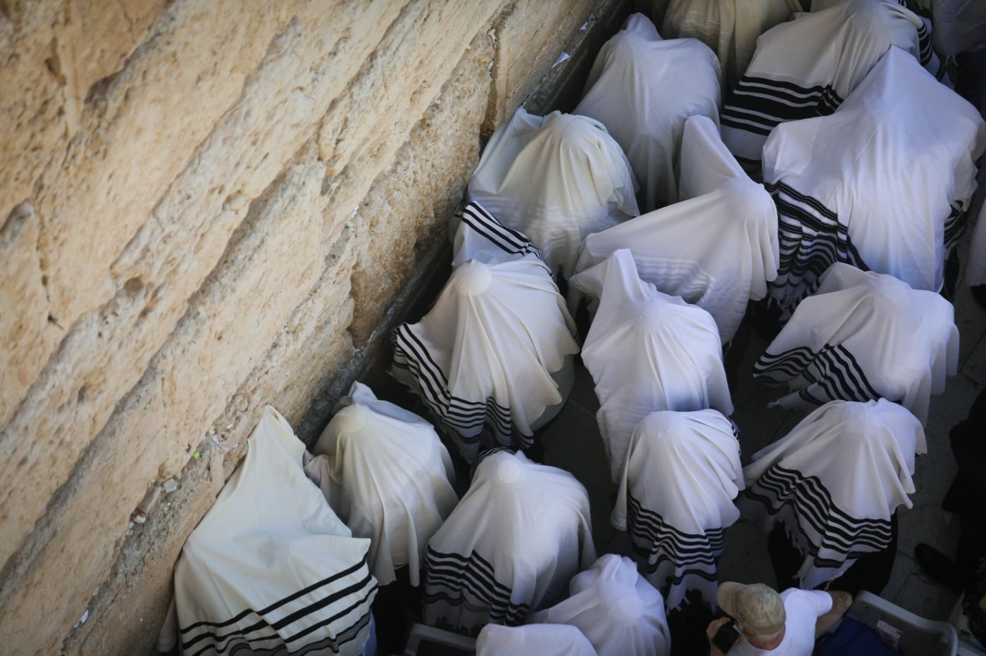 קפסולות ומסכות: מתווה התפילות בכותל בחג סוכות