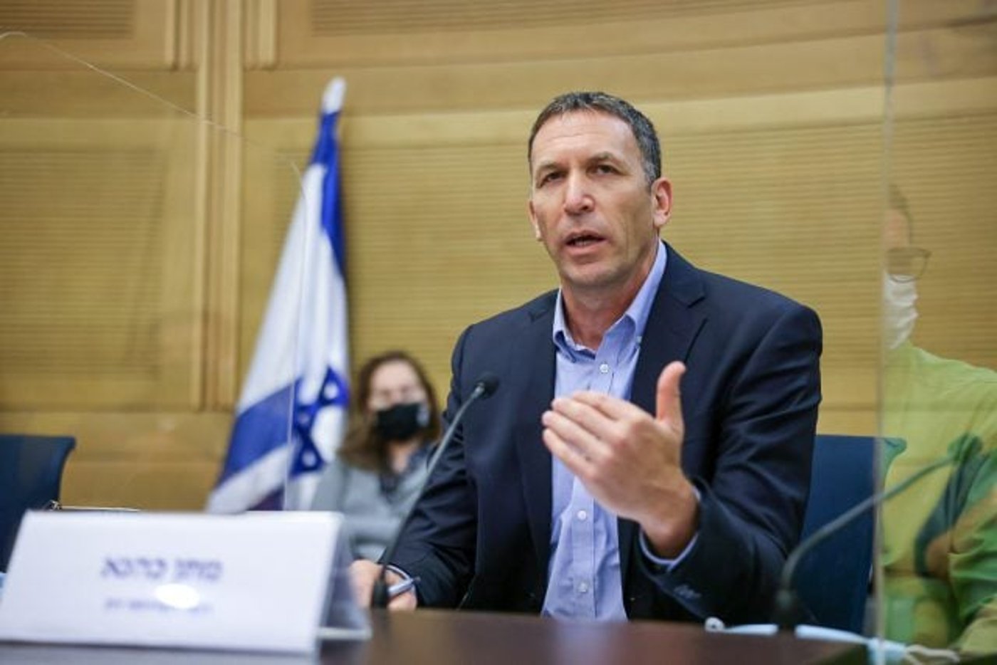 השר מתן כהנא בדיון בכנסת