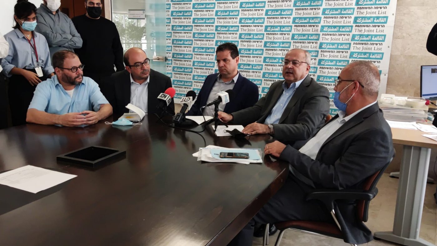 חברי הרשימה המשותפת