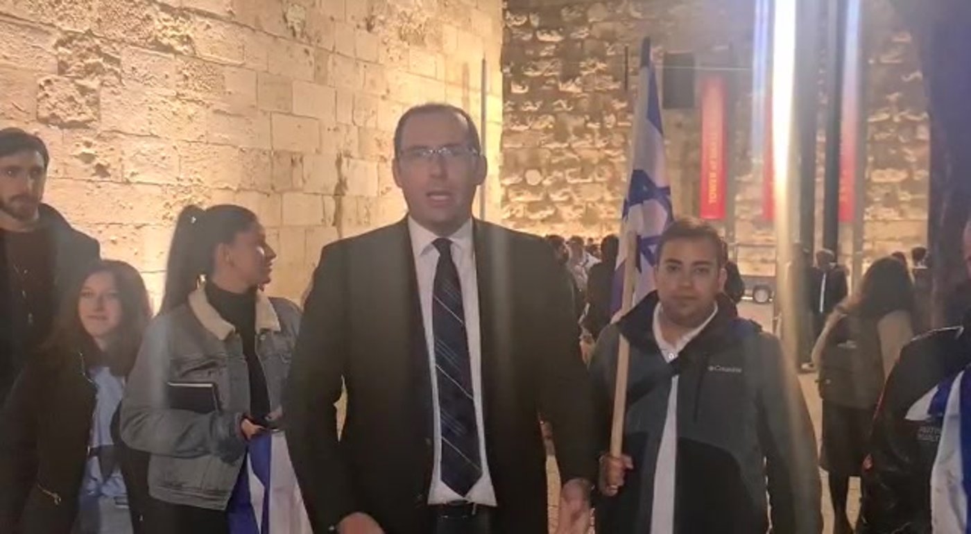 רוטמן בצעדת הימין: "הטרור נמצא בתוך הממשלה"