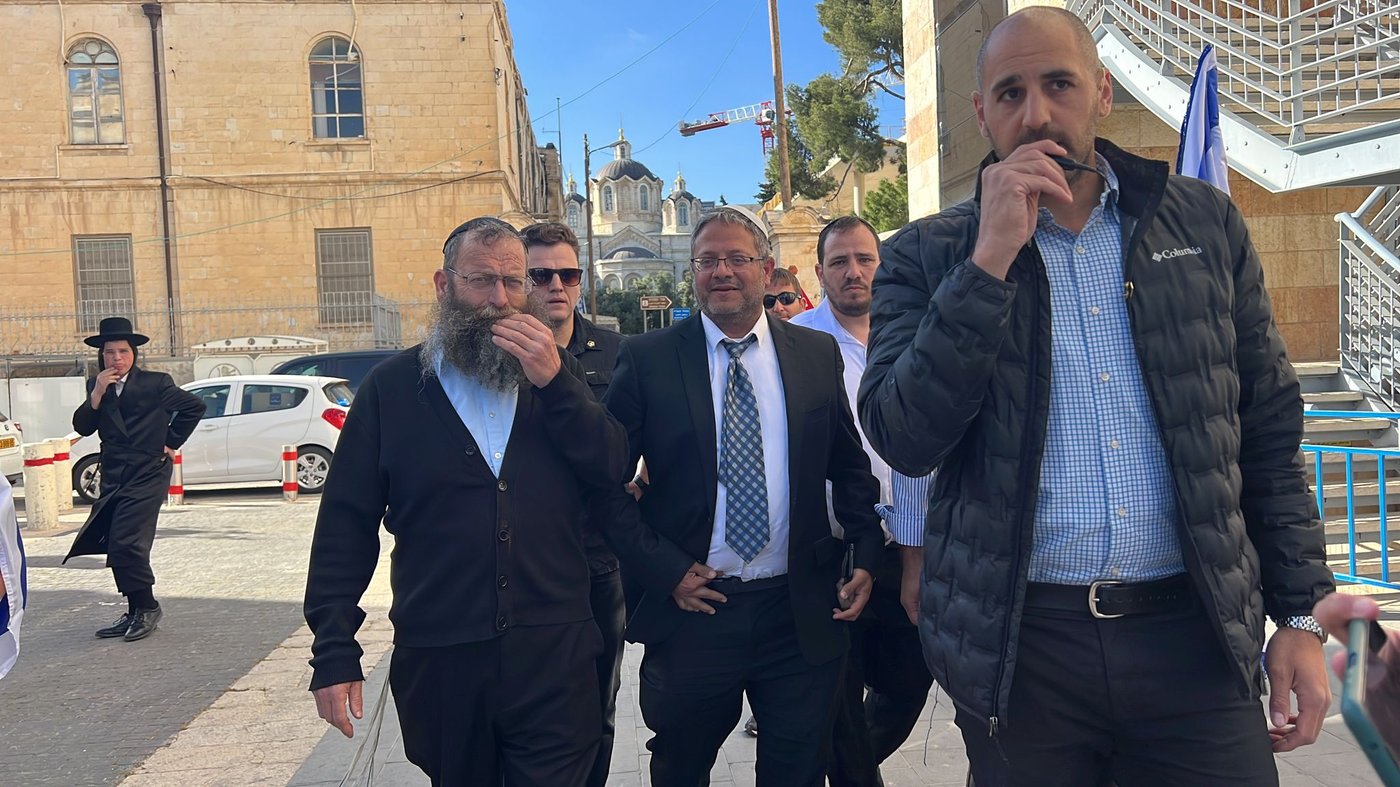 "ראש הממשלה הבא" – צפו בקבלת הפנים לבן גביר