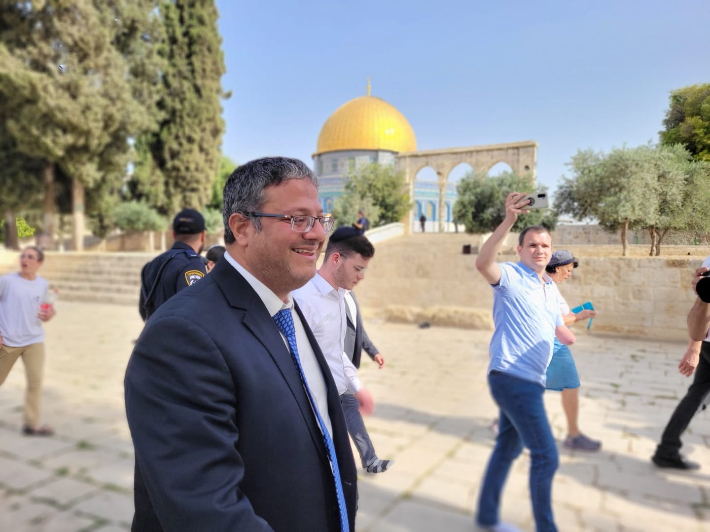 בן גביר בהר הבית: "מצפה מהמשטרה להשליט סדר"