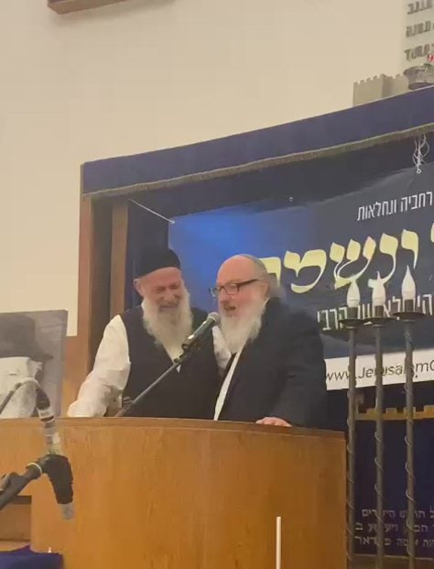 מרגש: שולי רנד ויונתן פולארד נפגשו