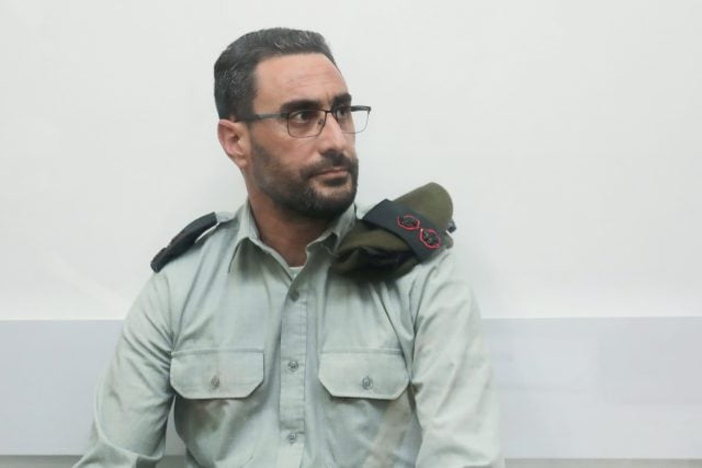 הקצין המצלם. סא"ל דן שרוני. (גדעון מרקוביץ'/פלאש90)