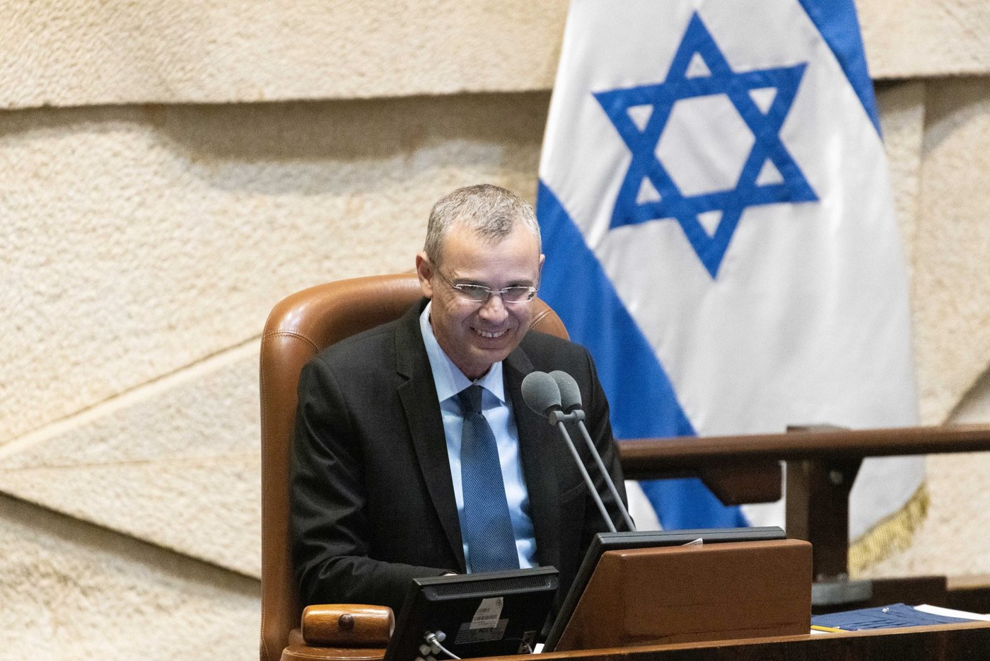 רשמי: יריב לוין נבחר שוב לתפקיד יו"ר הכנסת