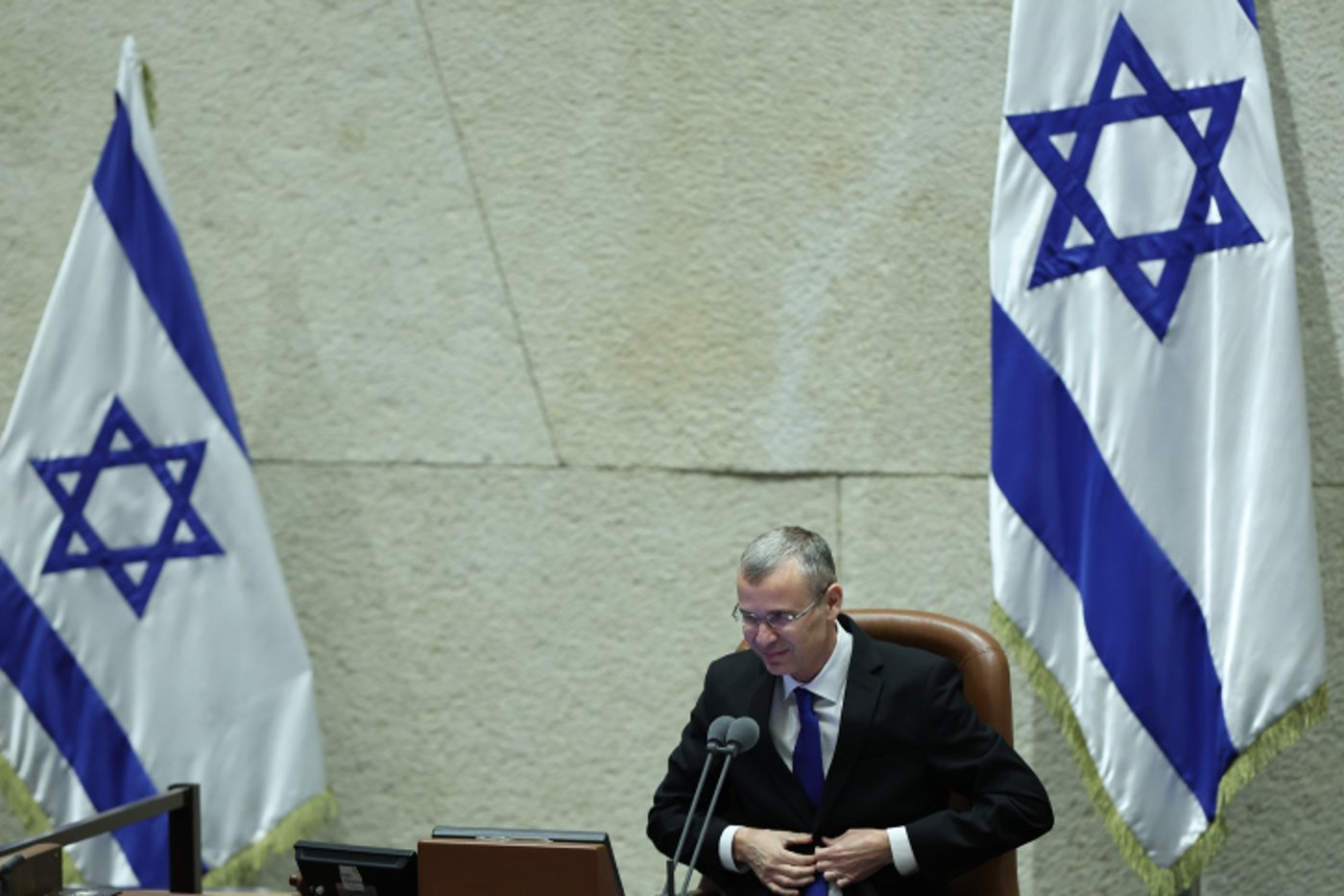 לוין נכנס לתפקיד: "מקווה שהכנסת תמלא את ימיה"