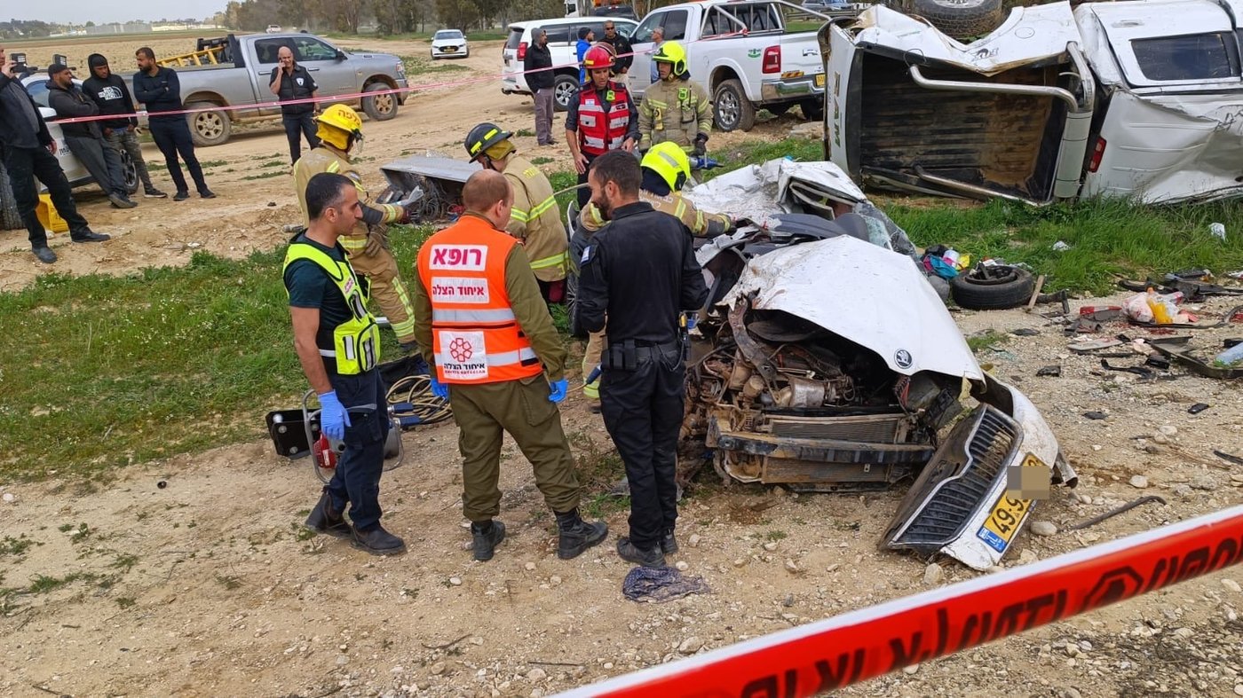 ארבעת ההרוגים בתאונת הדרכים: בני משפחה אחת