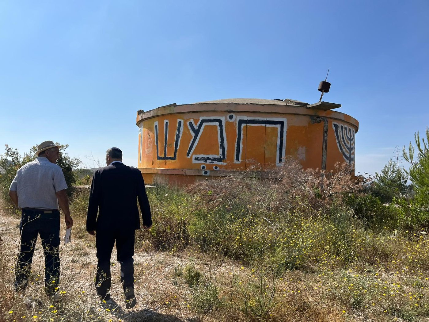 מבקר מפתיע: גלעד קריב הגיע לחומש