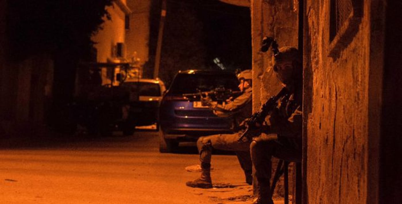 צה"ל עצר אנשי חמאס בג'נין – מחבלים פתחו באש