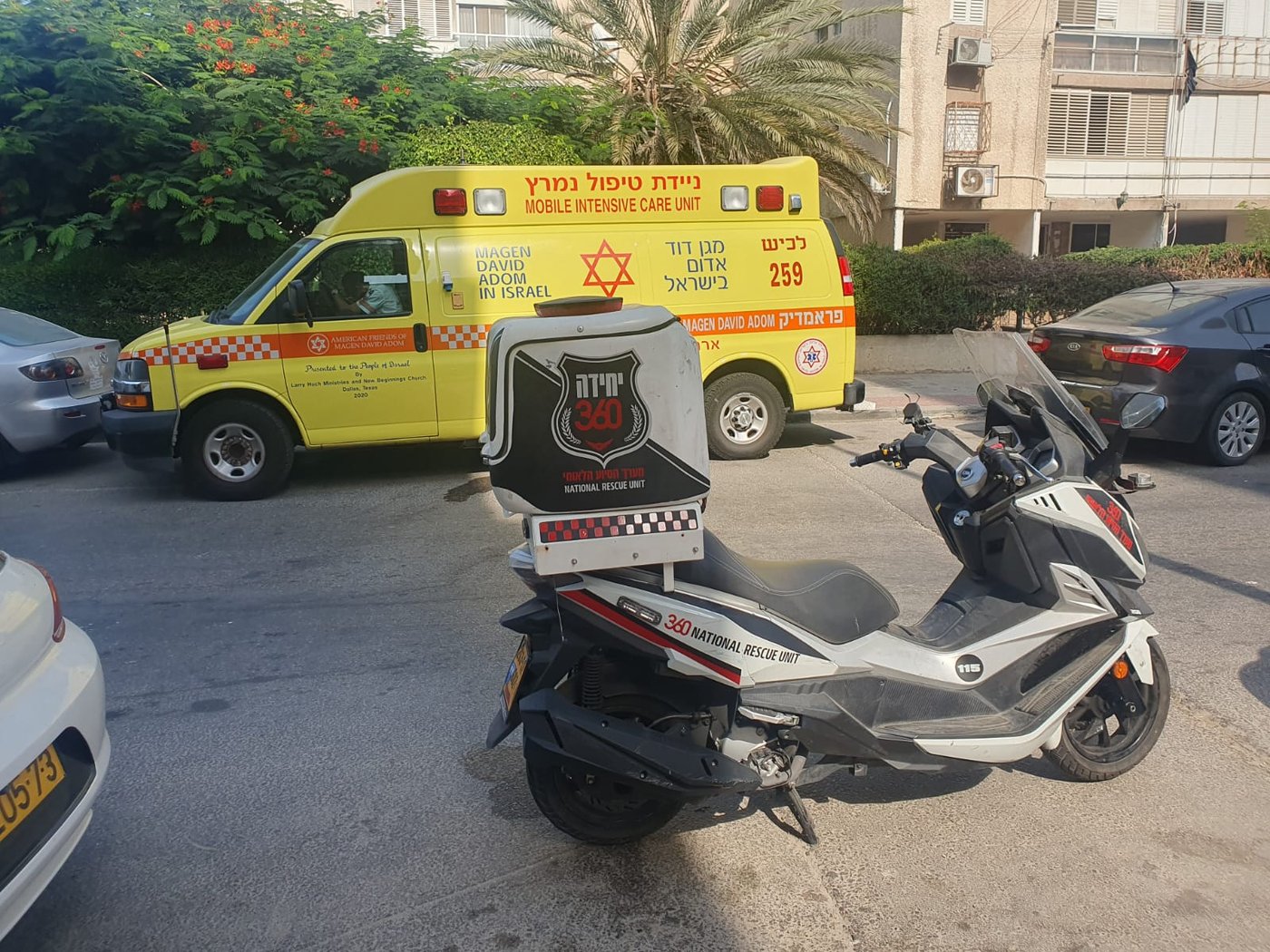 קריית ביאליק: פצוע במצב אנוש מתאונת אוטובוס