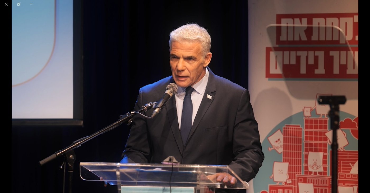 לפיד בהתייחסות לפשרה: "יש לנו אחריות לאומית"