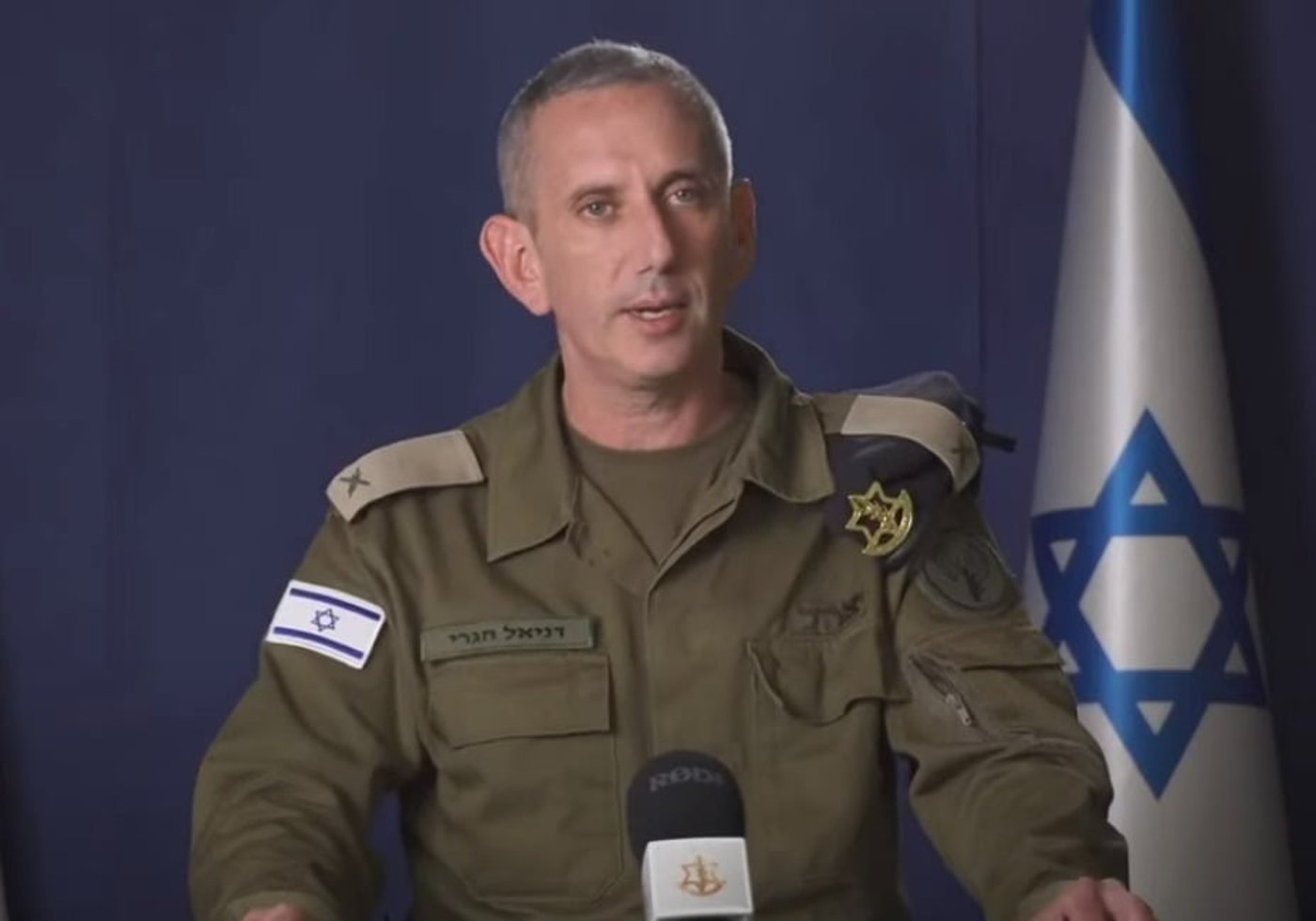 דובר צה"ל בהצהרה לתקשורת: "אנחנו דוחקים את חיזבאללה צפונה"