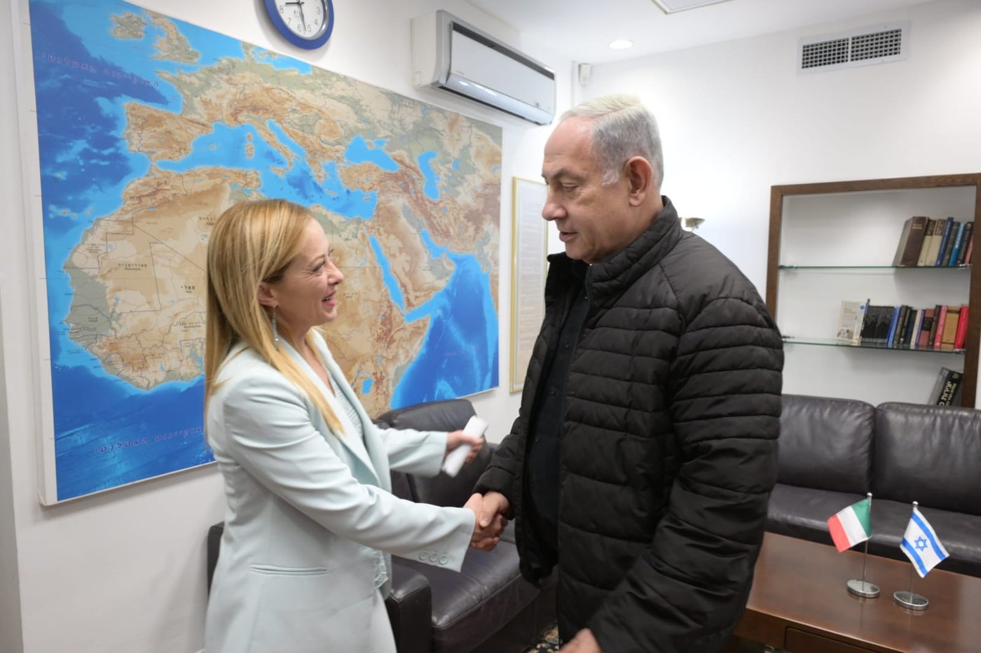 ראש הממשלה נתניהו נפגש עם ראש ממשלת איטליה