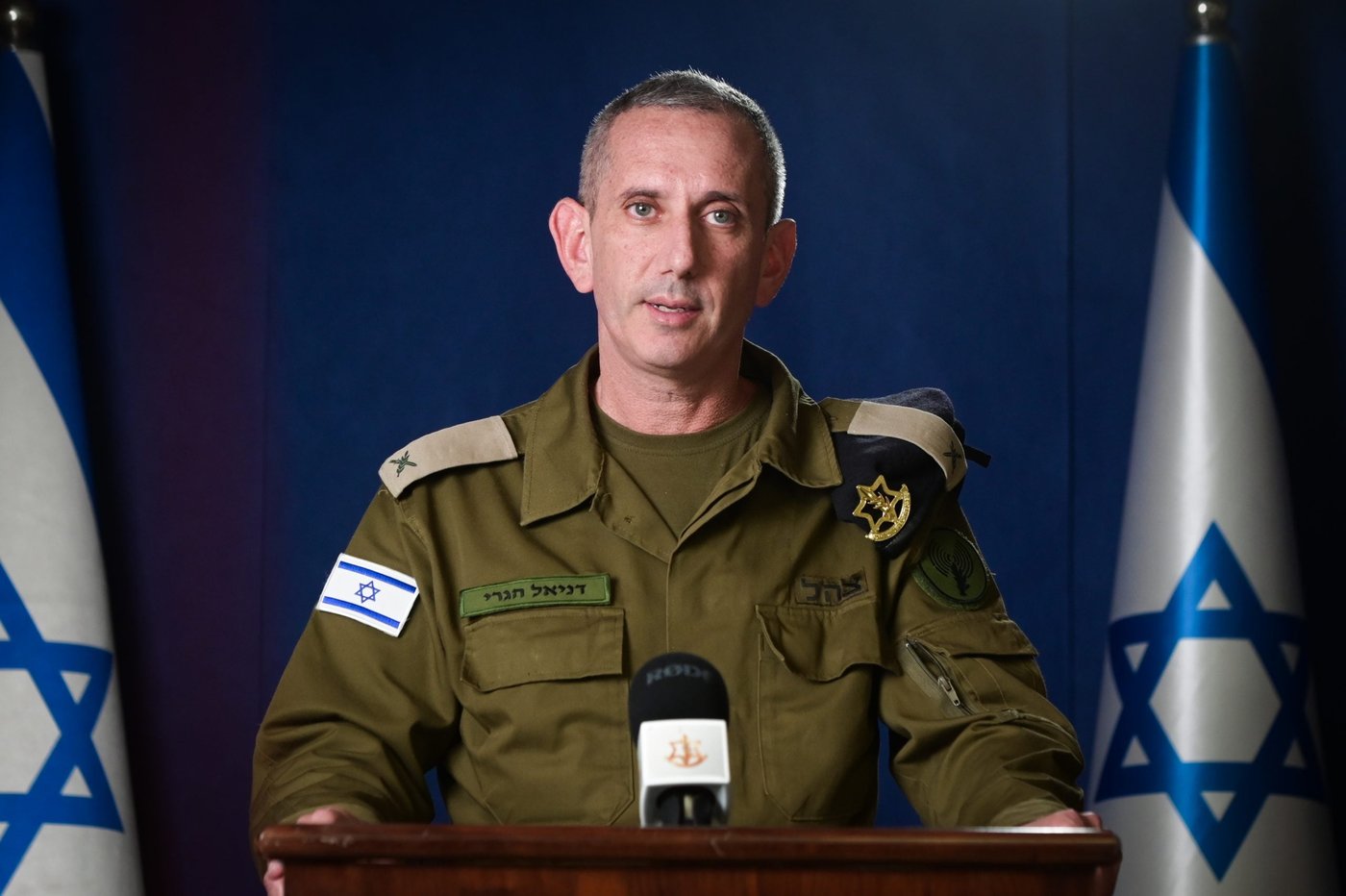 דניאל הגרי דובר צה"ל