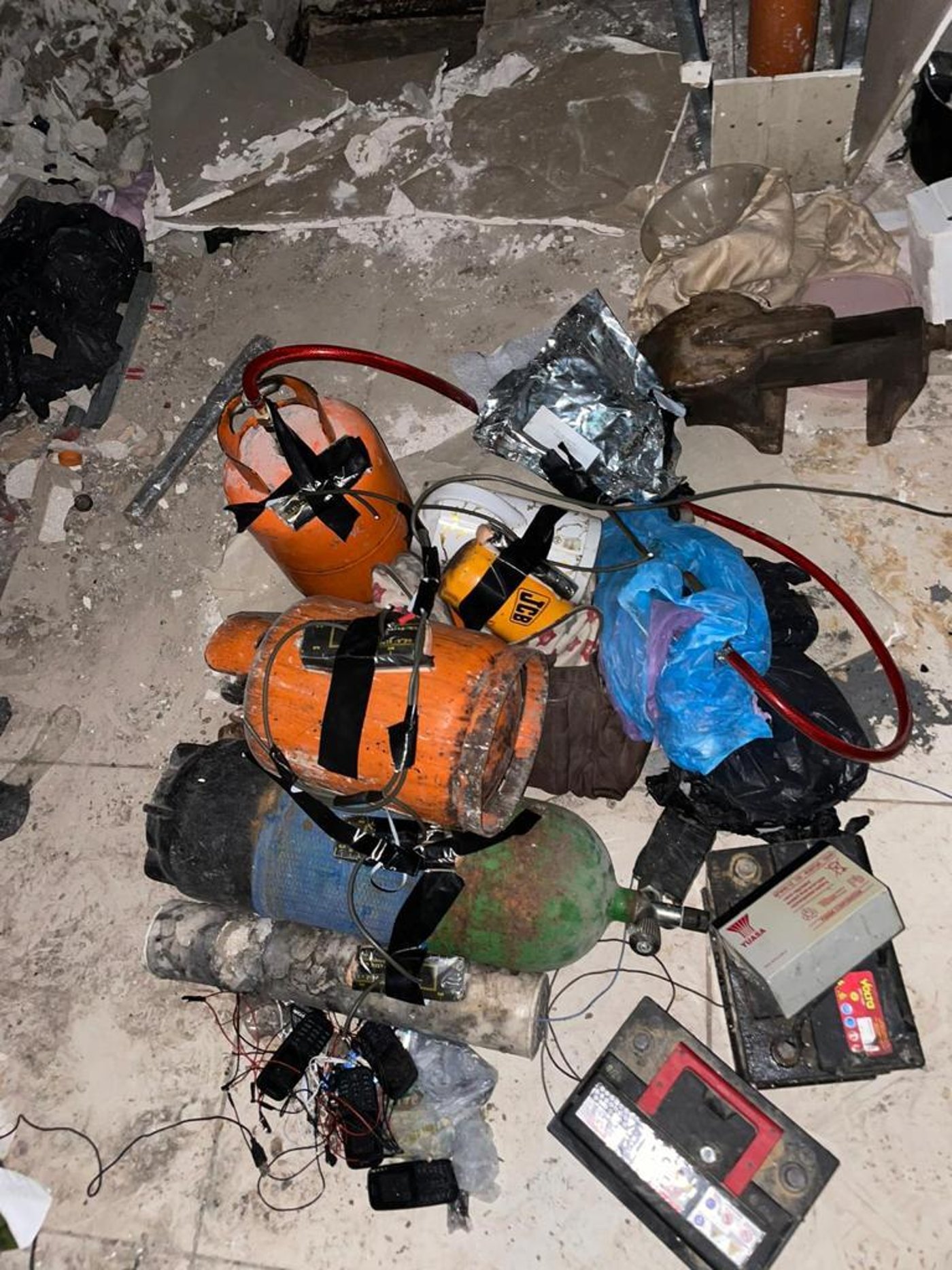 תיעוד: צה"ל חושף את זירות המטענים בג'נין