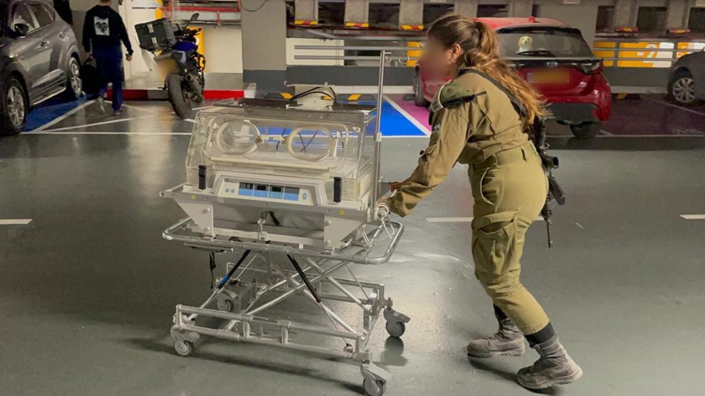 צה"ל יעביר אינקובטורים לבית החולים שיפא בעזה