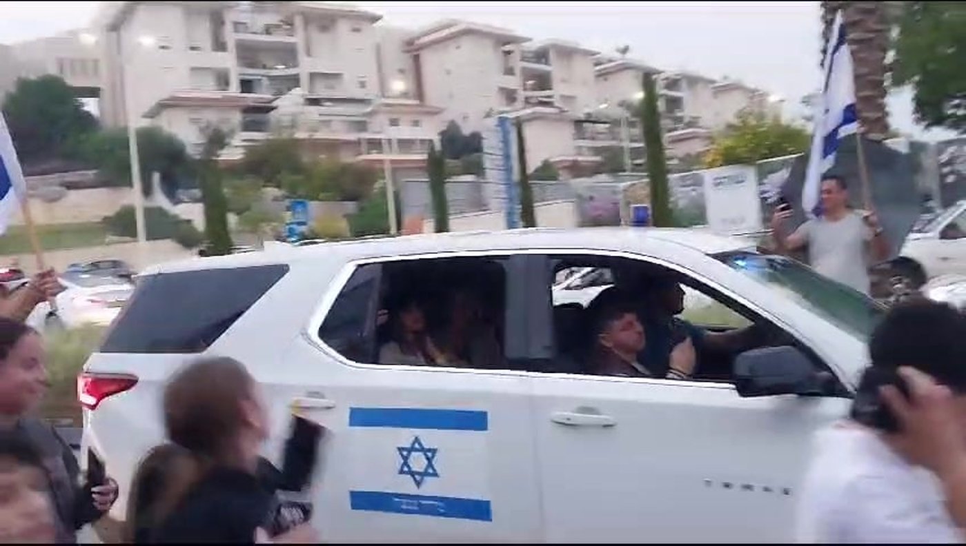 צפו: קבלת הפנים בשהם למשוחררת מייה שם