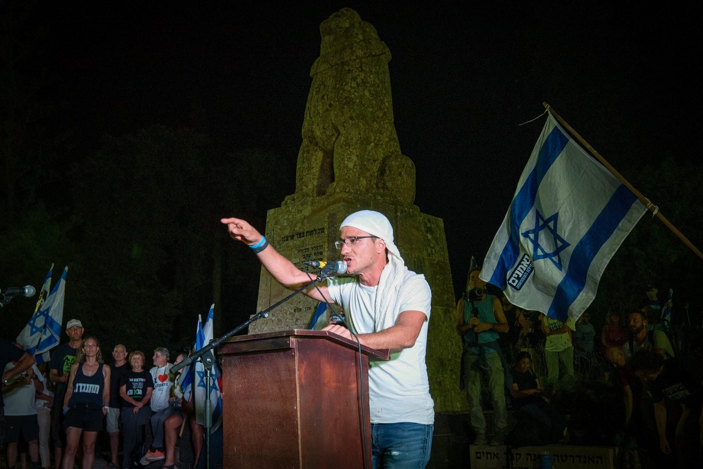 מוביל מחאת קפלן: אנחנו מאחורי מטה החטופים