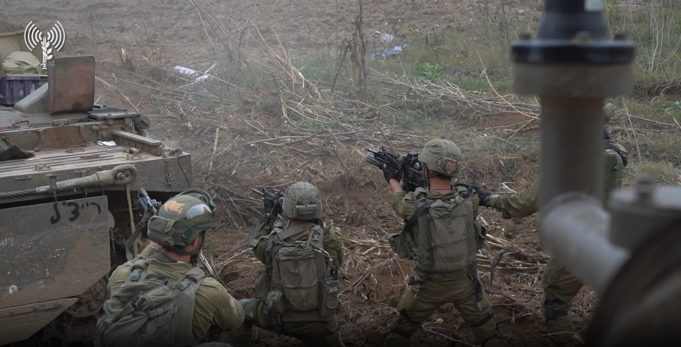 צפו: הלוחמים בקרבות פנים מול פנים בשג'עייה