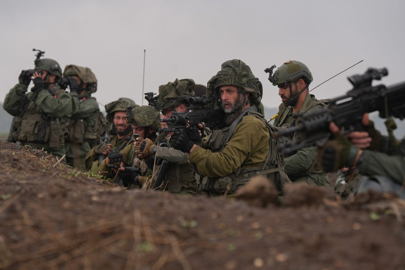 לוחמי מילואים בצפון