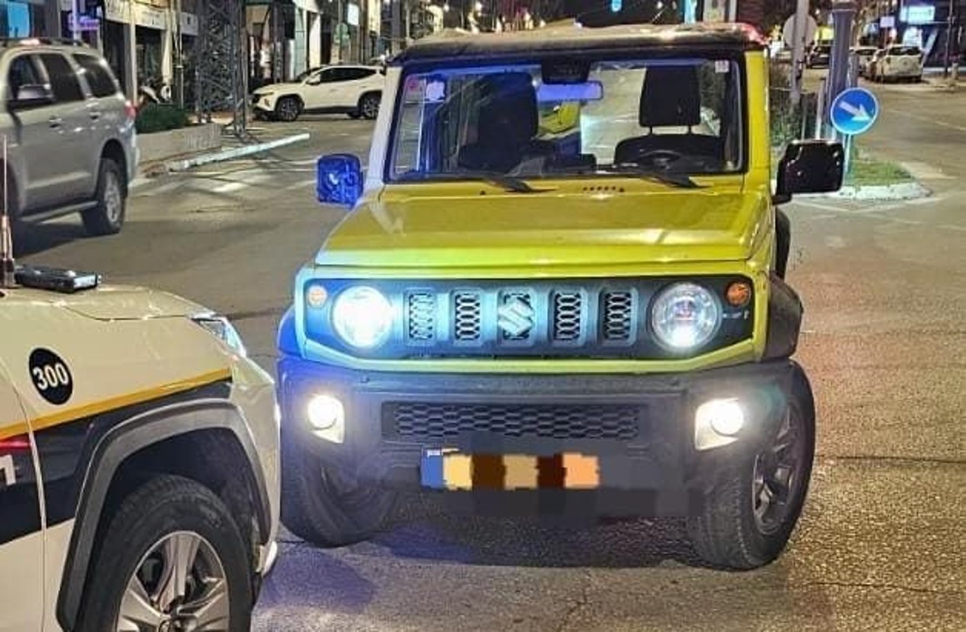 בלב ת"א: תושב רמאללה התפרע על הכביש ונעצר