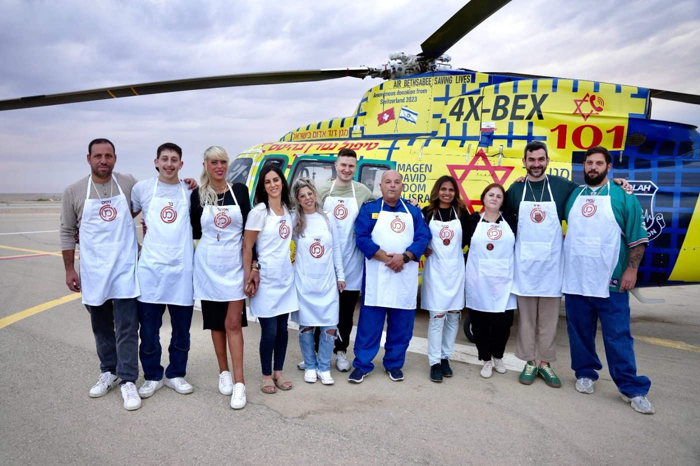נבחרת מאסטר שף הצדיעה למד"א בארוחה חגיגית