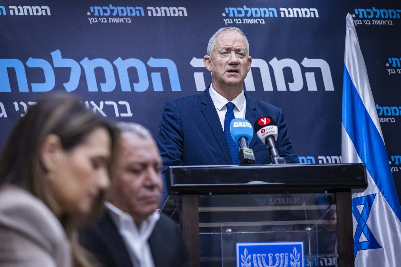 גנץ לסרוגים: ״נורמליזציה ללא הכרה במדינה פלסטינית? אין סתירה ביניהם״