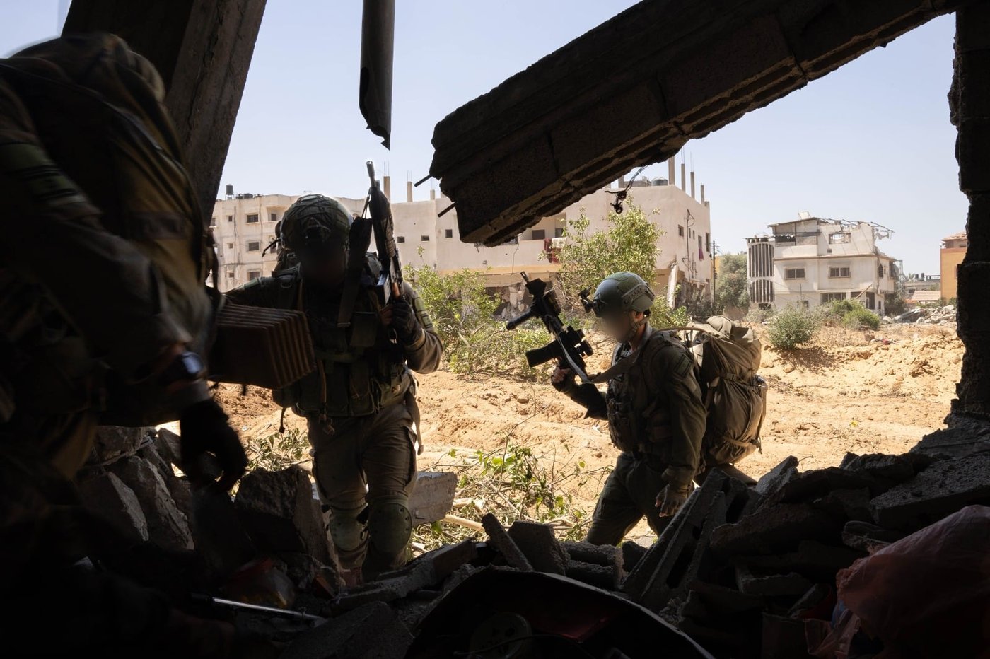 צפו: לוחמי 636 בקרבות עם מחבלים בג'באליה