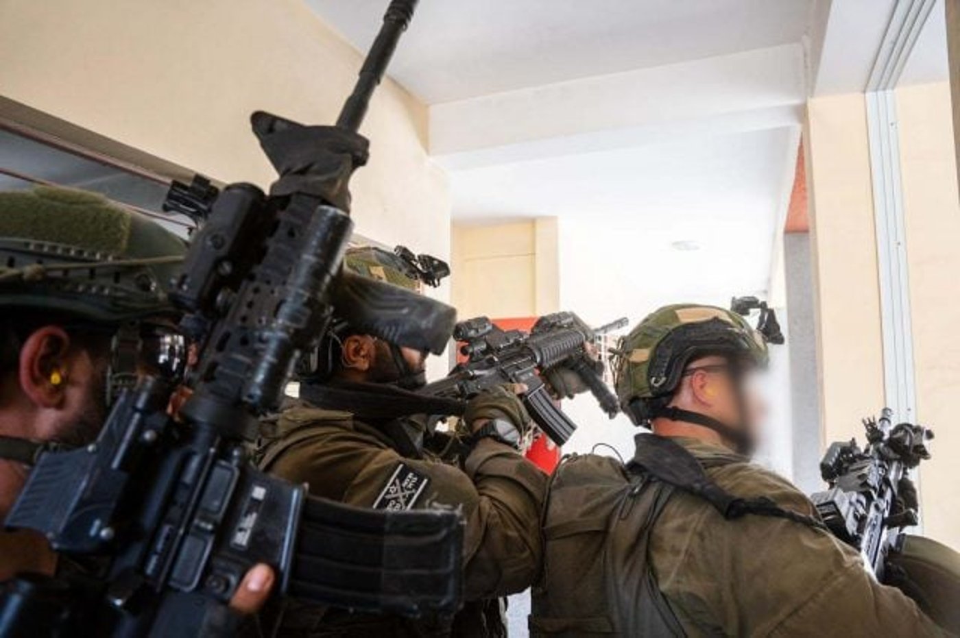 הכוחות בזמן החילוץ (דובר צה"ל)
