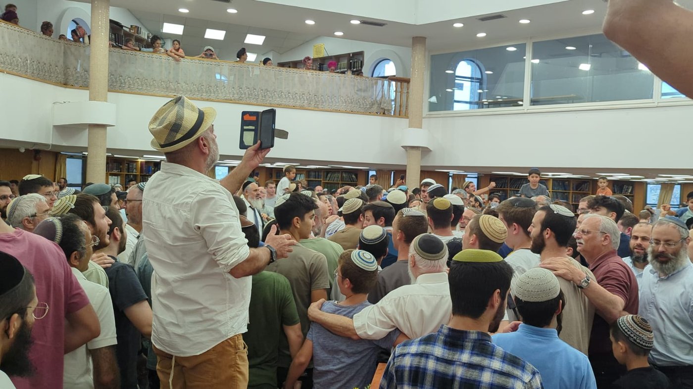 בשבוע אחד: העיר מעלות סיימה את לימוד התורה כולה