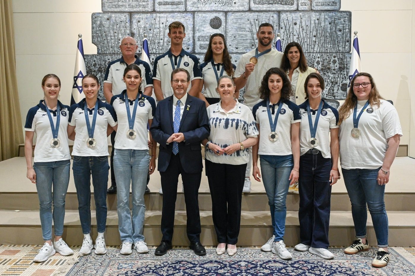 הנשיא הרצוג למשלחת האולימפית: אתם מקור לאחדות וגאווה