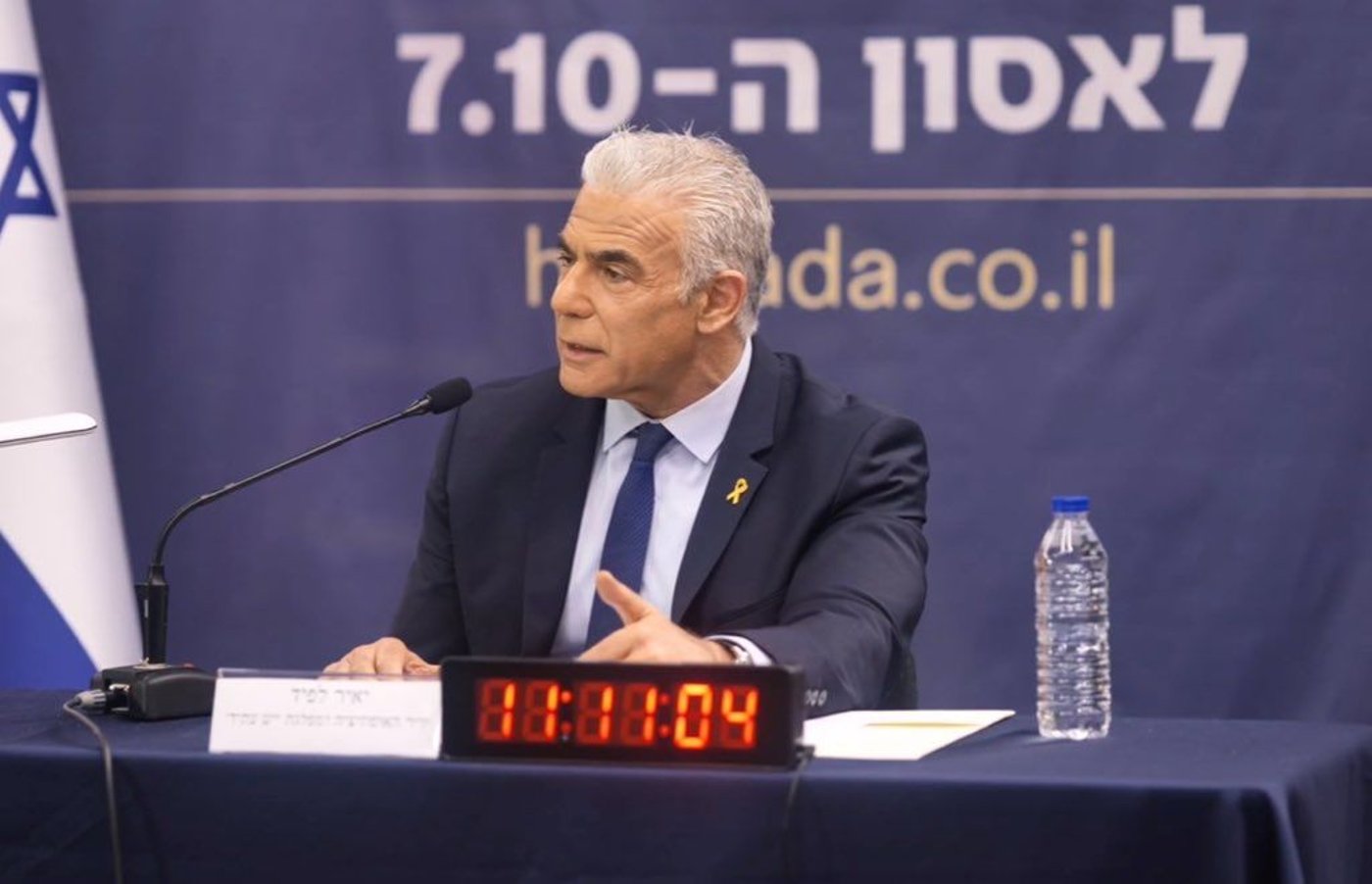 לפיד חשף: האזהרות של ראש השב"כ והמזכיר הצבאי לפני ה-7.10