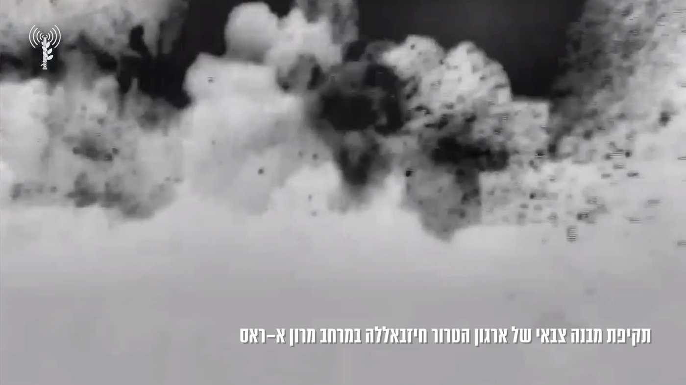 לאחר האזעקות בצפון: צה"ל תקף מבנים ומשגרים של חיזבאללה
