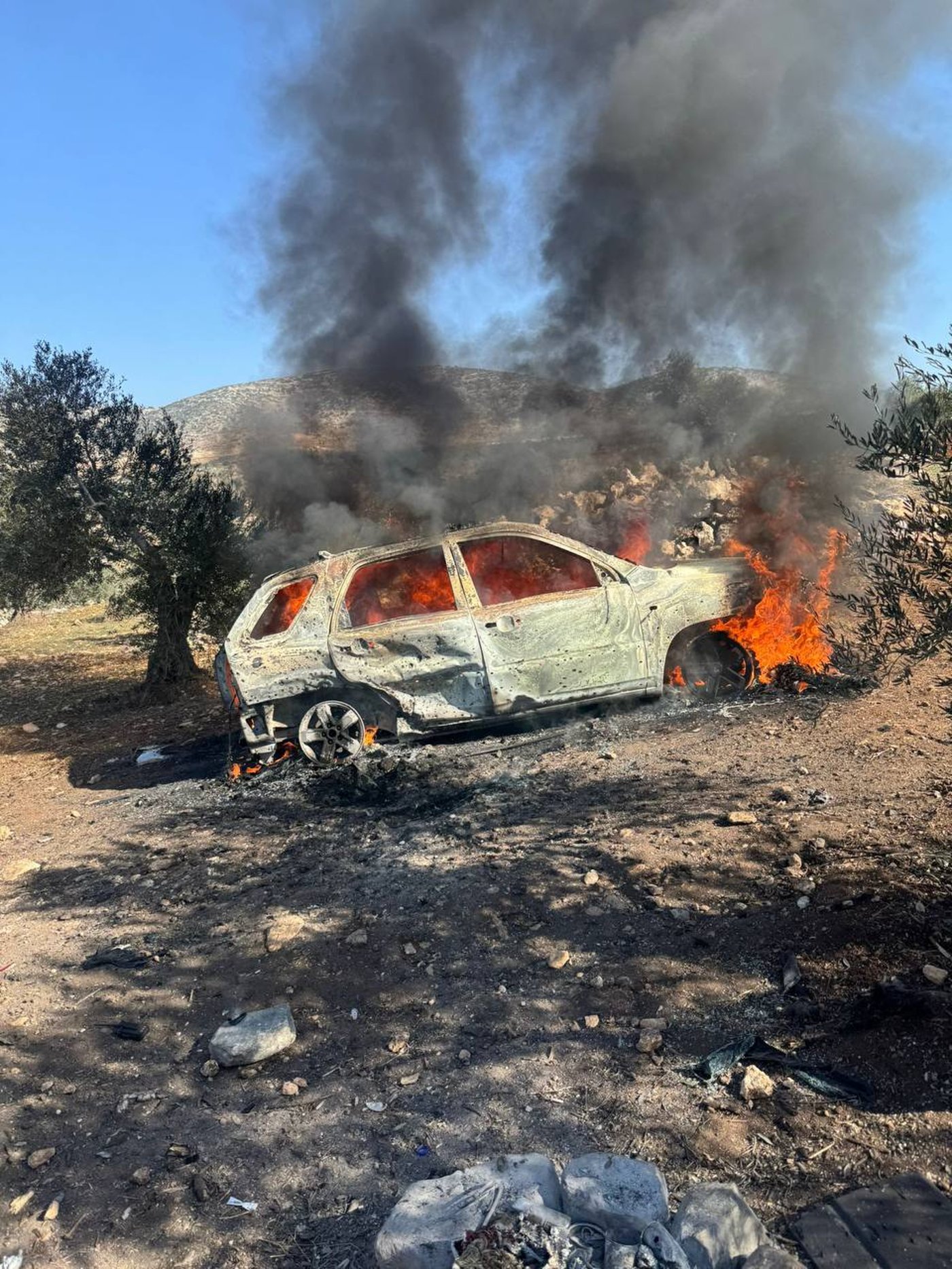 יהודה ושומרון: כלי טיס תקף חוליית מחבלים במרחב טובאס