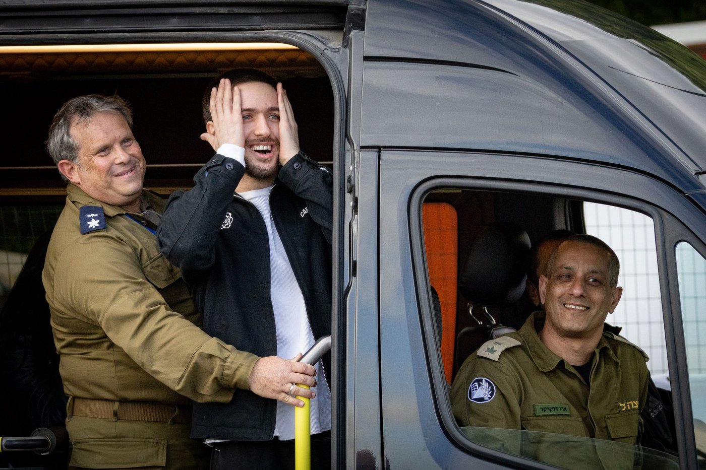 עומר שם טוב אחרי השחרור אמש