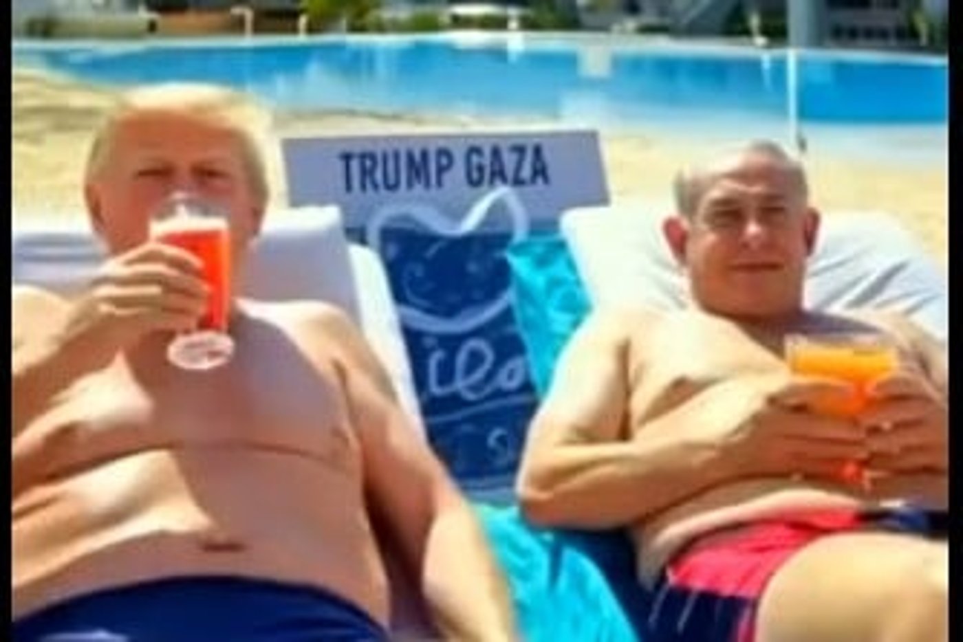 נופש בחוף עם נתניהו ומאסק: הסרטון של טראמפ על עתיד עזה