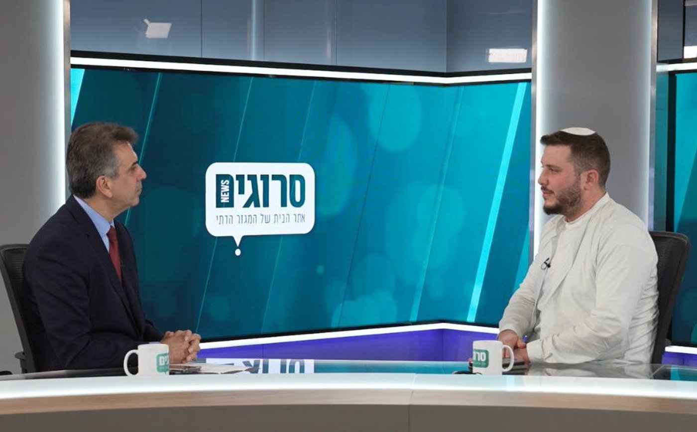 אלי כהן באולפן סרוגים: "תוכנית טראמפ תהיה חלק מהמשא ומתן על שלב ב"