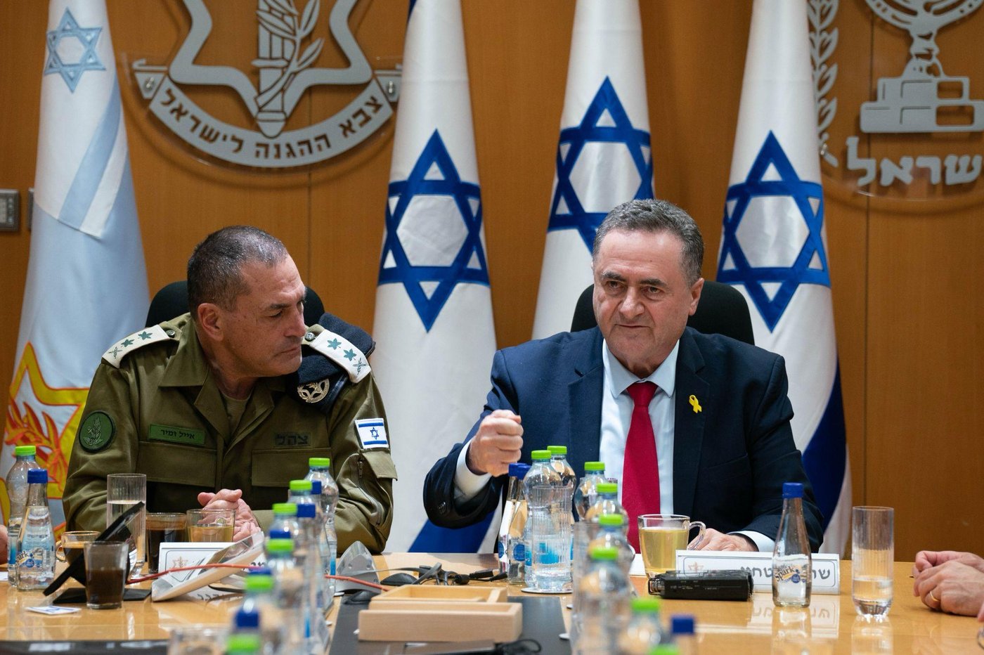 שר הביטחון כ"ץ והרמטכ"ל זמיר כינסו לראשונה את פורום המטכ"ל